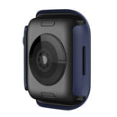 Shockproof TPU Protective Case For Apple Watch Series 7 45mm(Dark Blue)