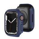 Shockproof TPU Protective Case For Apple Watch Series 7 45mm(Dark Blue)