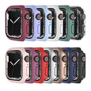 Shockproof TPU Protective Case For Apple Watch Series 7 45mm(Dark Blue)