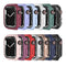 Shockproof TPU Protective Case For Apple Watch Series 7 45mm(Rose Gold)