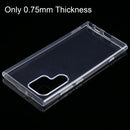 For Samsung Galaxy S22 Ultra 5G 0.75mm Ultra-thin Transparent TPU Soft Protective Case