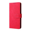 For OPPO Realme GT Neo2 Solid Color Skin Feel Magnetic Buckle Horizontal Flip Calf Texture PU Phone Case(Rose Gold)