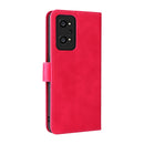 For OPPO Realme GT Neo2 Solid Color Skin Feel Magnetic Buckle Horizontal Flip Calf Texture PU Phone Case(Rose Gold)
