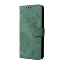 For OPPO Realme GT Neo2 Solid Color Skin Feel Magnetic Buckle Horizontal Flip Calf Texture PU Phone Case(Green)