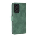 For OPPO Realme GT Neo2 Solid Color Skin Feel Magnetic Buckle Horizontal Flip Calf Texture PU Phone Case(Green)