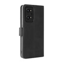 For OPPO Realme GT Neo2 Solid Color Skin Feel Magnetic Buckle Horizontal Flip Calf Texture PU Phone Case(Black)