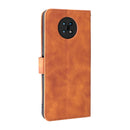 For Nokia G50 Solid Color Skin Feel Magnetic Buckle Horizontal Flip Calf Texture PU Phone Case(Brown)