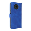For Nokia G50 Solid Color Skin Feel Magnetic Buckle Horizontal Flip Calf Texture PU Phone Case(Blue)