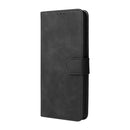 For Nokia G50 Solid Color Skin Feel Magnetic Buckle Horizontal Flip Calf Texture PU Phone Case(Black)