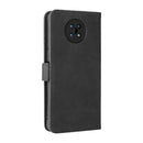 For Nokia G50 Solid Color Skin Feel Magnetic Buckle Horizontal Flip Calf Texture PU Phone Case(Black)