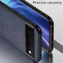 For Google Pixel 6 Pro Shockproof Cloth Texture PC + TPU Protective Case(Black)