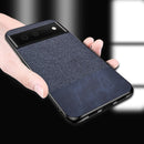 For Google Pixel 6 Pro Shockproof Cloth Texture PC + TPU Protective Case(Black)