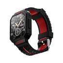 HOTWAV C1 1.69 inch Full Touch Screen Smart Watch, IP67 Waterproof Support Heart Rate & Blood Oxygen Monitoring / Multiple Sports Modes(Red)