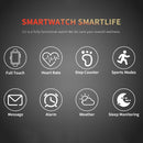 HOTWAV C1 1.69 inch Full Touch Screen Smart Watch, IP67 Waterproof Support Heart Rate & Blood Oxygen Monitoring / Multiple Sports Modes(Orange)