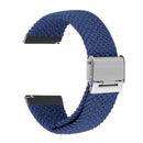 22mm Universal Metal Buckle Nylon Braided Watch Band(Tehran)