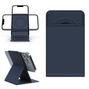 NILLKIN MagSafe SnapBase Magnetic Stand for iPhone 12 / 13 Series(Leather Blue)