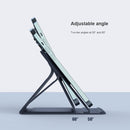 NILLKIN MagSafe SnapBase Magnetic Stand for iPhone 12 / 13 Series(Leather Blue)