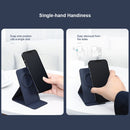 NILLKIN MagSafe SnapBase Magnetic Stand for iPhone 12 / 13 Series(Leather Black)