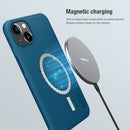 NILLKIN Frosted Shield Pro Magnetic Magsafe Phone Case For iPhone 13(Blue)