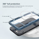 For iPhone 13 NILLKIN Nature TPU Pro Magnetic Magsafe Phone Case(White)