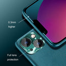 Silicone Pure Skin Leather Full Coverage Shockproof Phone Case For iPhone 13(Green)
