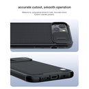 NILLKIN Texture Pro PC + TPU Camshield Phone Protective Case For iPhone 13(Black)