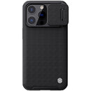 NILLKIN Texture Pro PC + TPU Camshield Phone Protective Case For iPhone 13 Pro(Black)