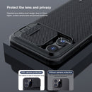 NILLKIN Texture Pro PC + TPU Camshield Phone Protective Case For iPhone 13 Pro(Black)