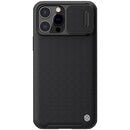 NILLKIN Texture Pro PC + TPU Camshield Phone Protective Case For iPhone 13 Pro Max(Black)