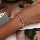 S925 Sterling Silver Screamer Pendant DIY Bracelet Necklace Accessories