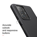 For Xiaomi Mi 11T / 11T Pro NILLKIN Frosted Concave-convex Texture PC Phone Protective Case(White)