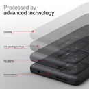 For Xiaomi Mi 11T / 11T Pro NILLKIN Frosted Concave-convex Texture PC Phone Protective Case(Black)