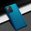For Xiaomi Mi 11T / 11T Pro NILLKIN Frosted Concave-convex Texture PC Phone Protective Case(Peacock Blue)