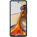 For Xiaomi Mi 11T / 11T Pro NILLKIN Frosted Concave-convex Texture PC Phone Protective Case(Peacock Blue)