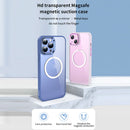 TOTUDESIGN AA-070 Sparkling Series MagSafe Magnetic Transparent PC TPU Phone Case For iPhone 13(Gold)