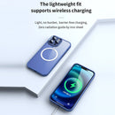 TOTUDESIGN AA-070 Sparkling Series MagSafe Magnetic Transparent PC TPU Phone Case For iPhone 13(Black)