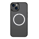 TOTUDESIGN AA-070 Sparkling Series MagSafe Magnetic Transparent PC TPU Phone Case For iPhone 13 Pro(Black)