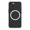 TOTUDESIGN AA-176 Eagle Eye Series MagSafe Magnetic Transparent PC + TPU Phone Case For iPhone 13(Black)