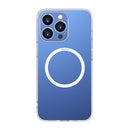 TOTUDESIGN AA-176 Eagle Eye Series MagSafe Magnetic Transparent PC + TPU Phone Case For iPhone 13(Blue)