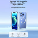 TOTUDESIGN AA-176 Eagle Eye Series MagSafe Magnetic Transparent PC + TPU Phone Case For iPhone 13 Pro(Silver)