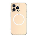 TOTUDESIGN AA-176 Eagle Eye Series MagSafe Magnetic Transparent PC + TPU Phone Case For iPhone 13 Pro Max(Gold)