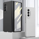 For Samsung Galaxy Z Fold3 5G GKK Integrated Ultra-thin Full Coverage Phone Flip Case(Black)