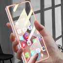 For Samsung Galaxy Z Fold3 5G GKK Integrated Ultra-thin Full Coverage Phone Flip Case(Black)