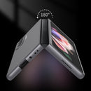 For Samsung Galaxy Z Fold3 5G GKK Integrated Ultra-thin Full Coverage Phone Flip Case(Black)
