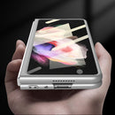 For Samsung Galaxy Z Fold3 5G GKK Integrated Ultra-thin Full Coverage Phone Flip Case(Black)