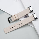 For Fitbit Charge 5 Nylon Canvas Watch Band(Apricot)