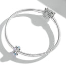 S925 Sterling Silver Butterfly Love Flower Beads DIY Bracelet Necklace Accessories