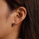 S925 Sterling Silver Delicate Flowers Women Earrings