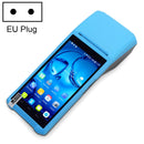 POS-6100 5.5 inch Handheld Android Smart Scan Code Cash Register Thermal Printing Machine PDA Terminal, EU Plug