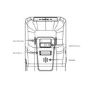 POS-6100 5.5 inch Handheld Android Smart Scan Code Cash Register Thermal Printing Machine PDA Terminal, EU Plug